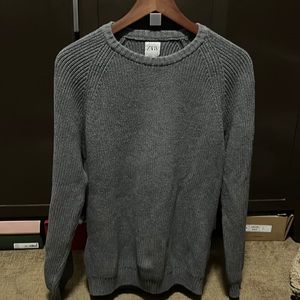 Mens Zara pullover sweater